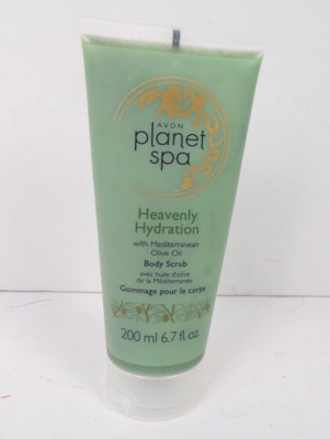 Avon Planet Spa Heavenly Hydration Body Scrub with Olive Oil Sealed 6.7 oz