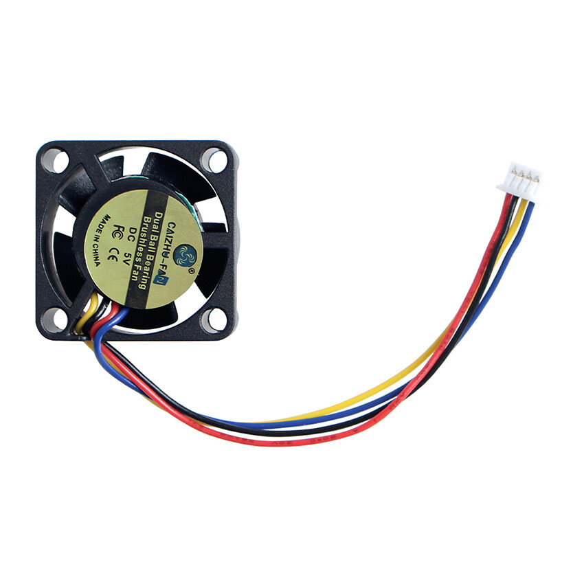 Extruder Hot End Cooling Fan 2510MM 5V Dual Ball Brush-less Fan for Bambu Lab X1