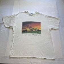 St Petersburg Museum Art Tampa 90s Acropolis Shirt Alexander the Great Exhibit