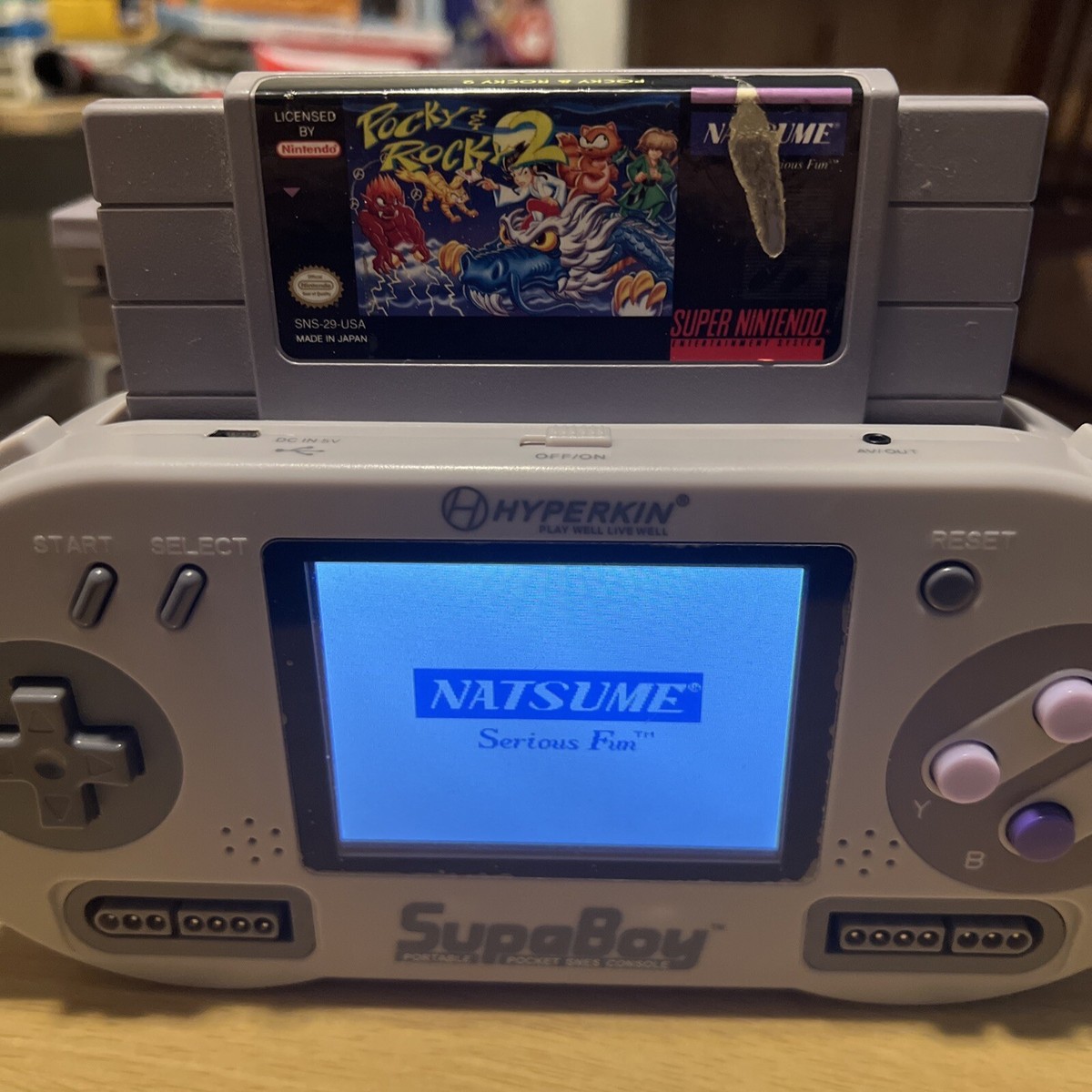 Pocky & Rocky 2 Super Nintendo SNES 100% Authentic Game Pocky & Rocky 2 Super Nintendo SNES 100% Authentic Game