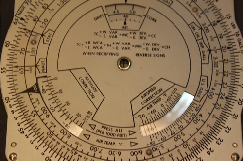 Vintage 1957 MK-6B Kane Dead Reckoning Computer Air Navigation Aid w/ Vinyl Case - Picture 3 of 11