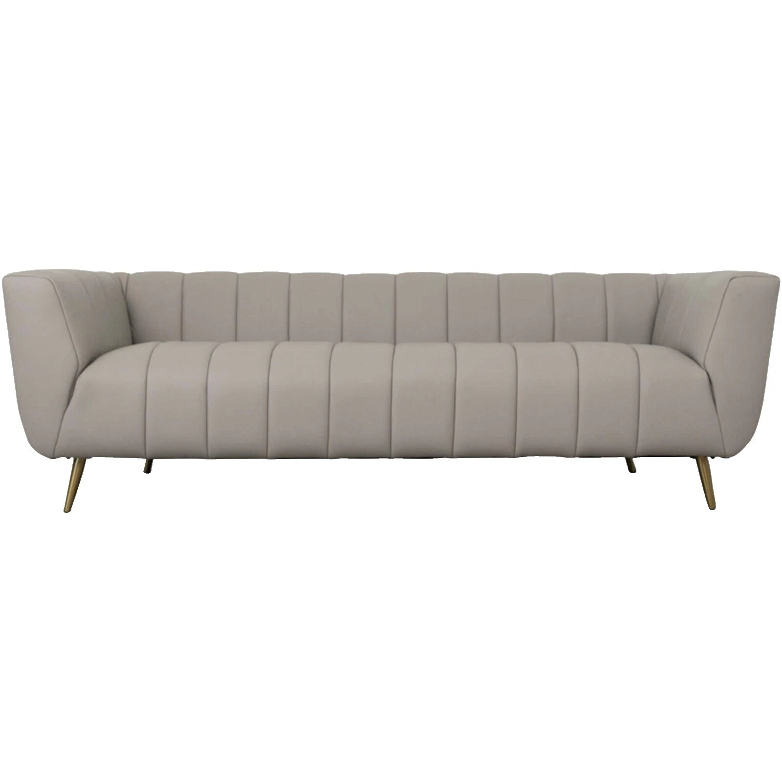 Sofás de Cuero Moderno de mediados de siglo