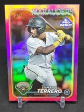 2024 Topps Pro Debut Enmanuel Terrero Rookie RC Fuchsia Parallel /199 #PD-12