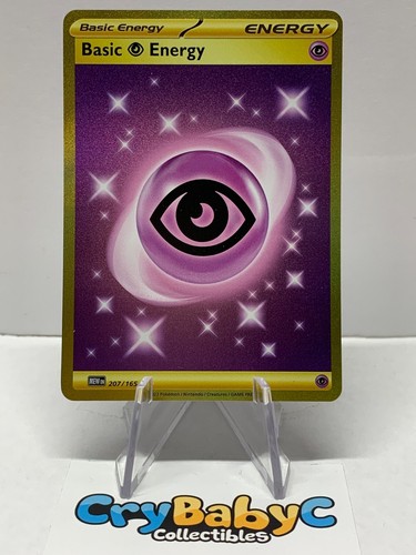 Pokemon Basic Psychic Energy 207/165 151 Scarlet & Violet Hyper Rare