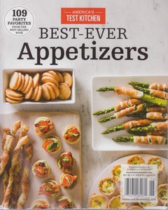 America's Test Kitchen Best-Ever Appetizers 2018 Recipes ...
