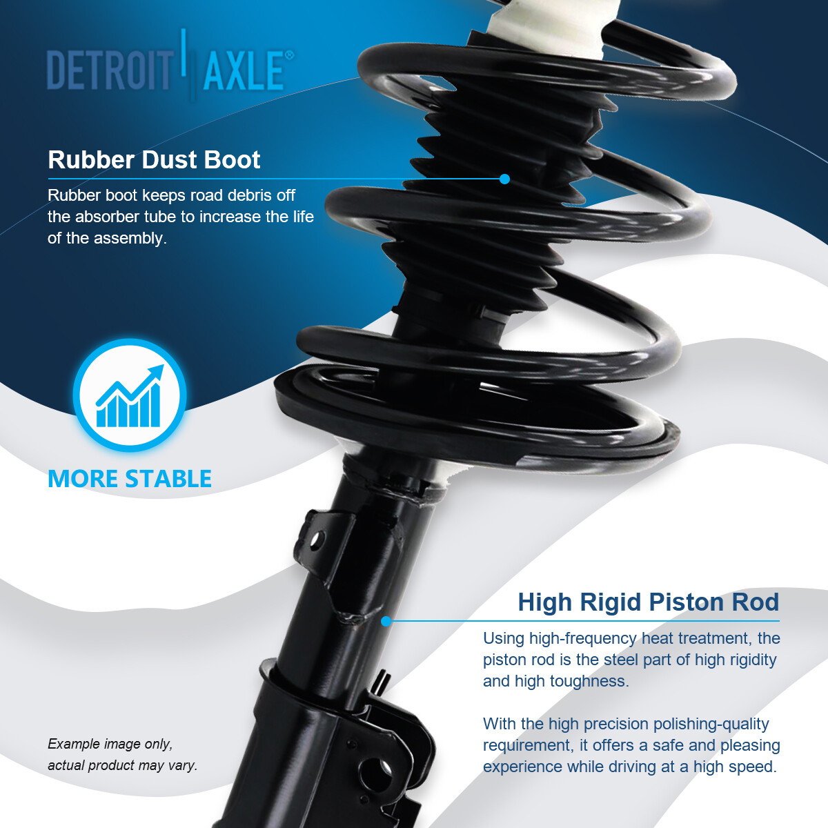 Front Struts w/ Coil Spring Assembly for Toyota Camry Avalon Solara Lexus ES300