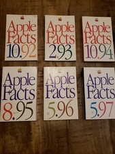 RARE Apple Facts Catalog Collection 92-97 IBM collectors item computer history