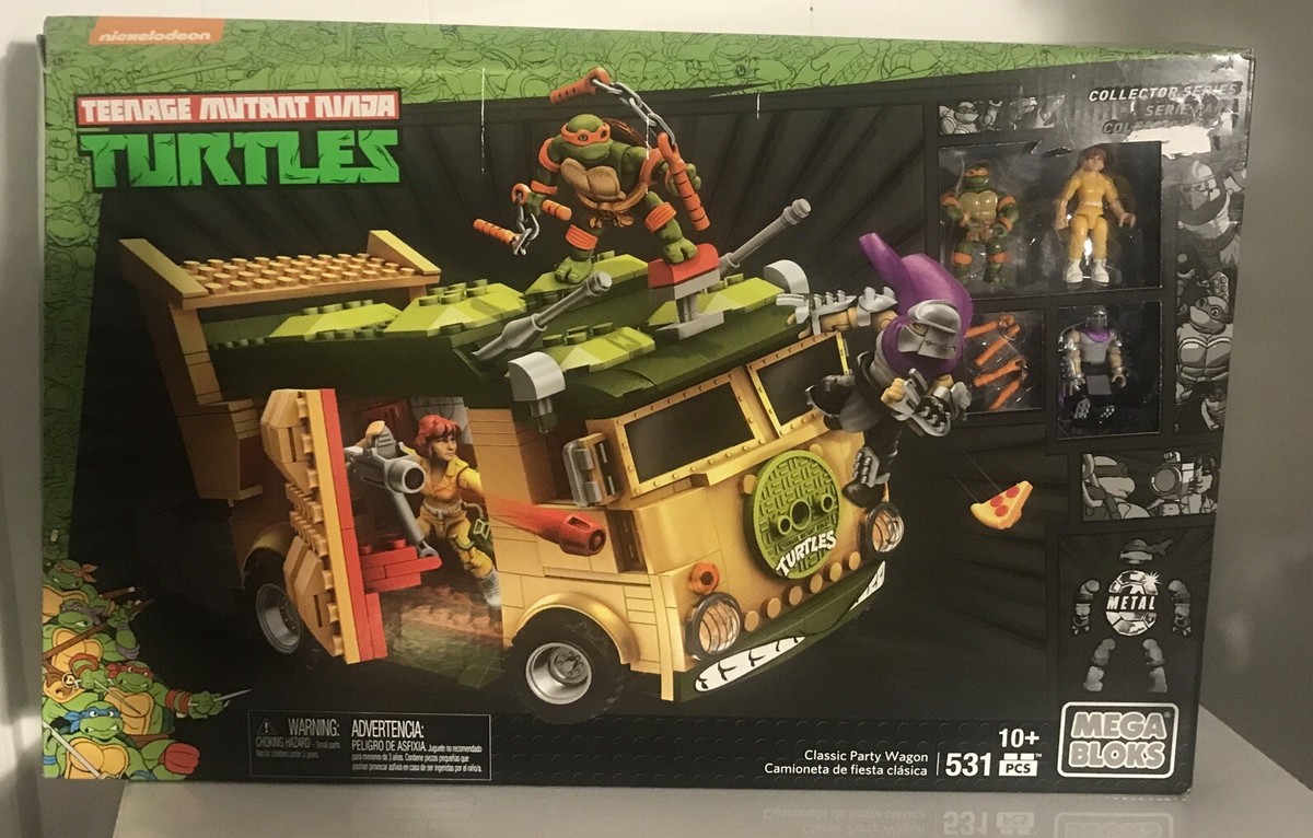 Mega Bloks Teenage Mutant Ninja Turtles Classic Series Party Wagon