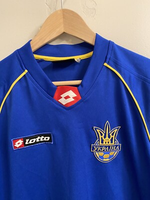 LOTTO UKRAINE NATIONAL TEAM Football Soccer Uniform Shirt