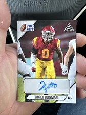 2021 Leaf Pro Set College - Autographs #PS-KF1 Korey Foreman (AU, RC)