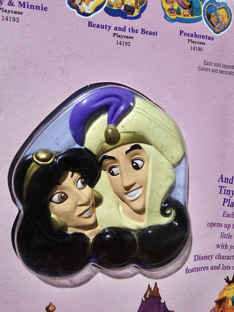 Vintage 1995 Disney Tiny Collection Aladdin Polly Pocket Playcase