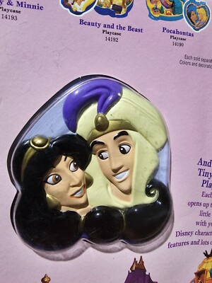 Vintage 1995 Disney Tiny Collection Aladdin Polly Pocket Playcase