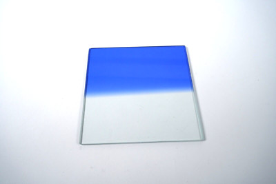 Tiffen Professional 6.6''x6.6'' Clear / Blue 5 Hard Graduated Camera Filter