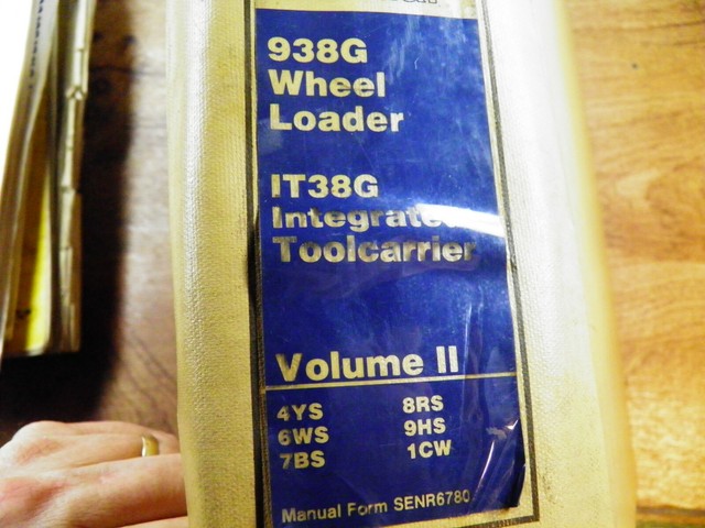 Cat Caterpillar 938g Series Ii Service Manual Rtb Crd Phn Csx B9y Volume 1 For Sale Online Ebay