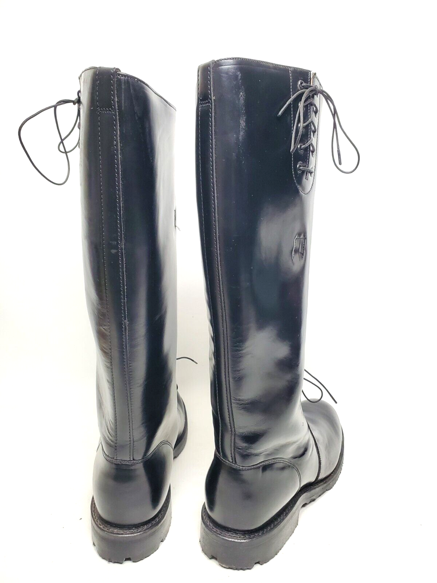 Police Chippewa 27950 Engineer Boots Chippewa Trooper Black