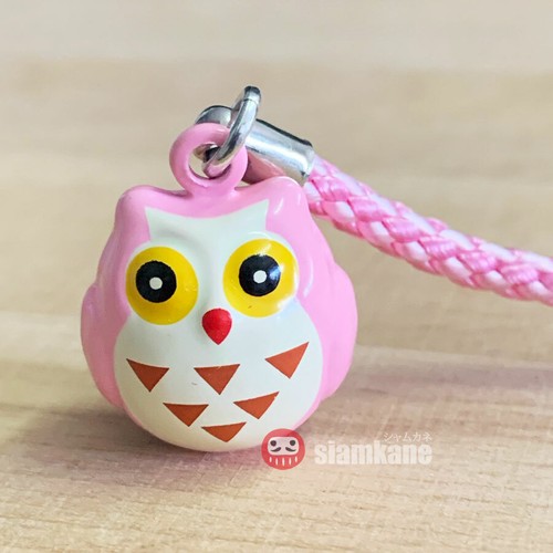Lucky Owl Japanese Bell 2 cm. Lucky and Clever Amulet - 第 7/9 張圖片