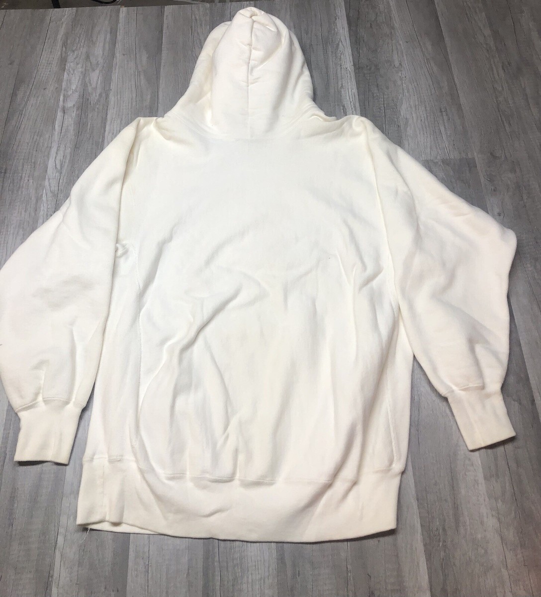 Vintage Champion Reverse Weave Warmup Lands End Hoodie Sweatshirt