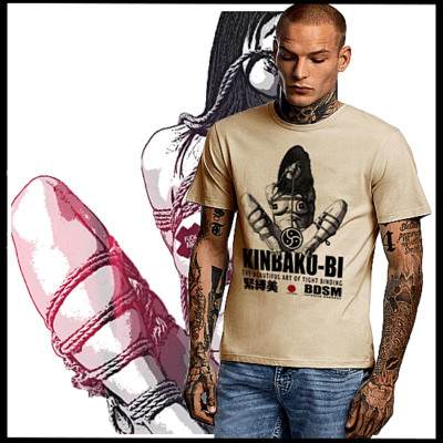 BDSM T-Shirt Bondage Masochist DOM of pleasure Femdom Dominatrix Sado cotton tee