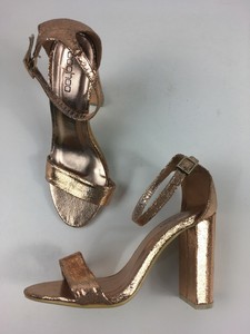 copper block heels
