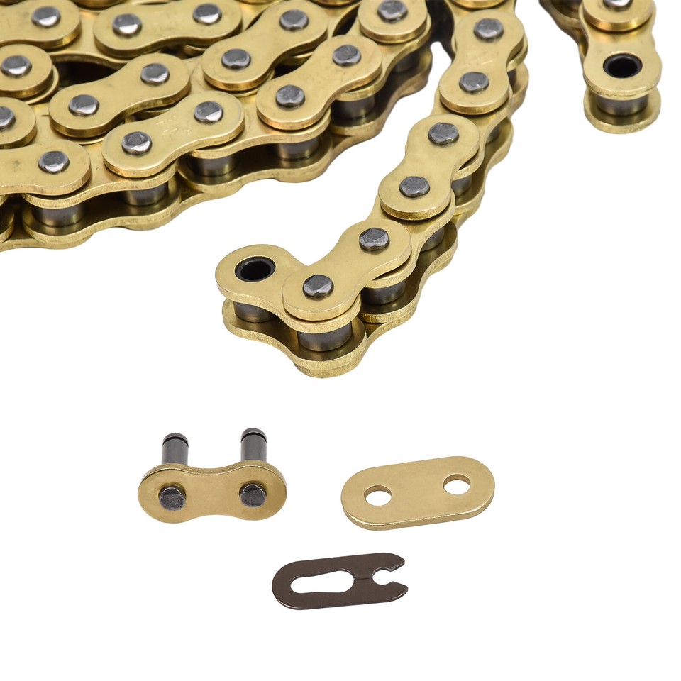 Gold 428x122 Links Drive Chain Heavy Duty Chain for Yamaha TW200 TW125 ...