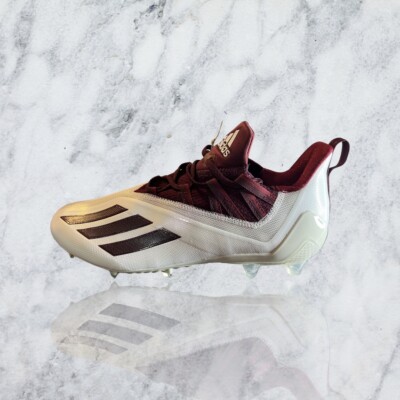 Adidas Adizero 21 Football Cleats Maroon White Men\'s Size 13.5 FY8350 RARE NEW Adidas Adizero 2021 White/Maroon FY8350 – Kratz Sporting Goods main image 3