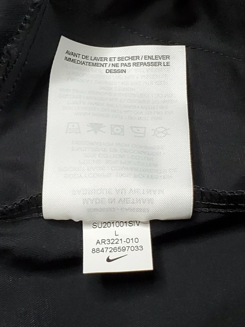 Nike Sportswear Mens Size L Woven Pants Black Ar3221-010 for sale online | eBay