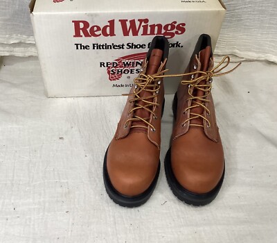 Red Wing American Boots Company Red Wing Shoes 6-Inch Moc Toe
