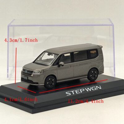 Hobby Japan 1/43 STEP WGN e:HEV SPADA Super Platinum Gray (M