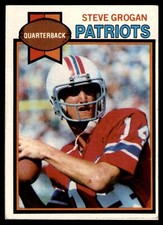 1979 Topps - #95 Steve Grogan Patriots