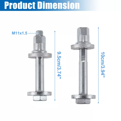 Pack of 2 For Dodge Durango Car Rear Toe Link Alignment Bolts No.06508486AA - Foto 2 di 7