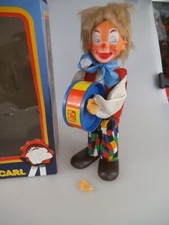 Max Carl Clown mit Trommel 679 29cm OVP ca. 1970er 1980er Jahre (5317)