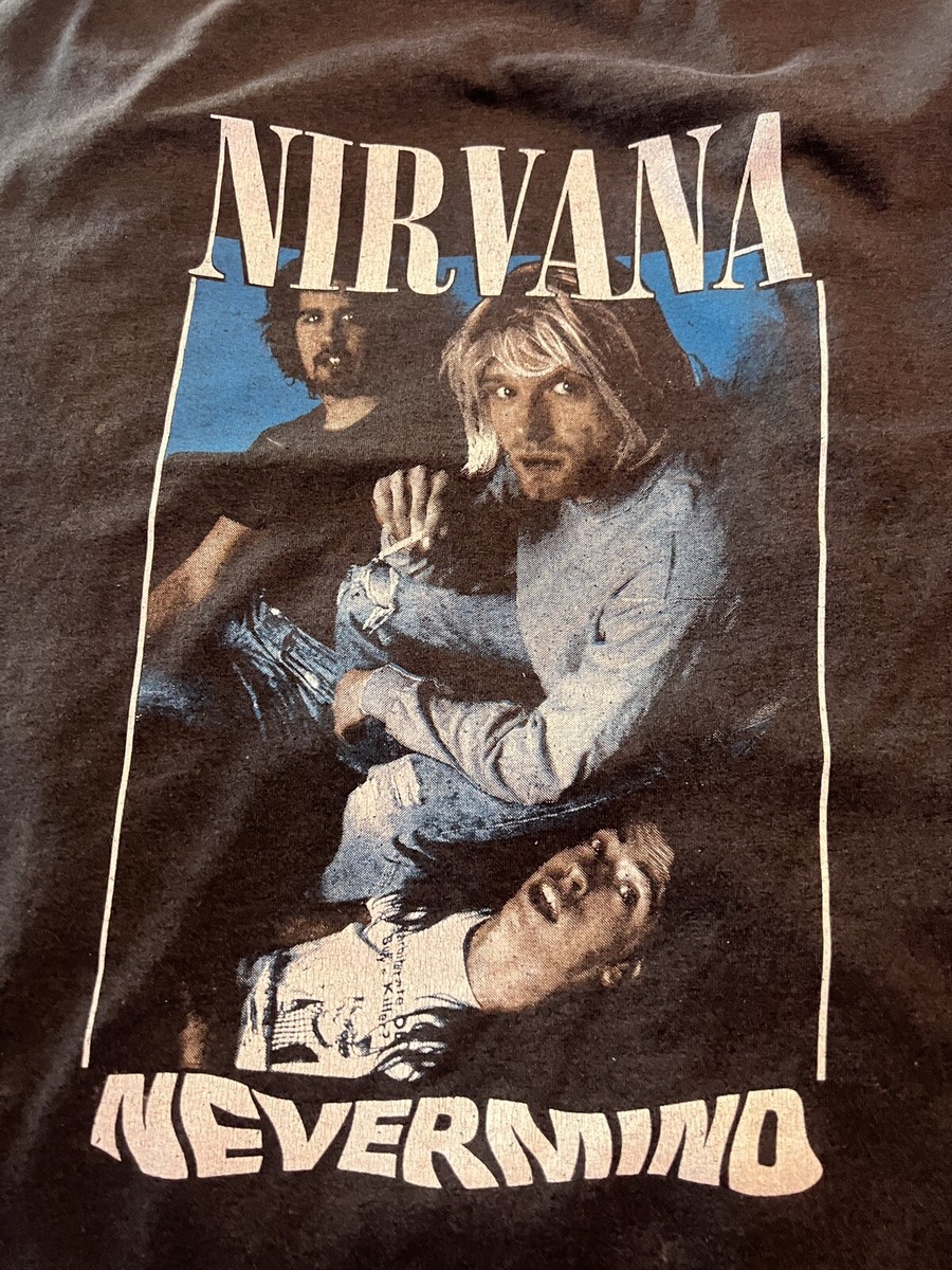 Vintage Nirvana Nevermind Promo Shirt XL Oneita | eBay
