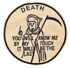 Listing image for American U.S. Army Vietnam War CIA ‘Black Operations’ Grim Reaper Cloth Patch