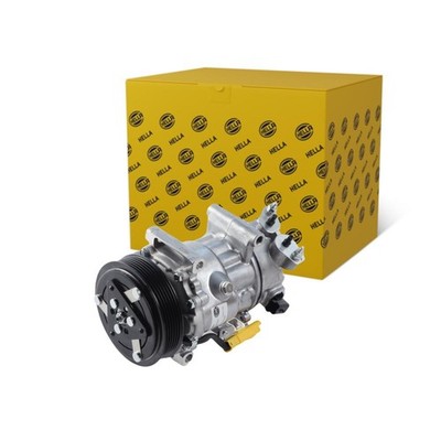 HELLA Compressor, air conditioning 8FK366200-391