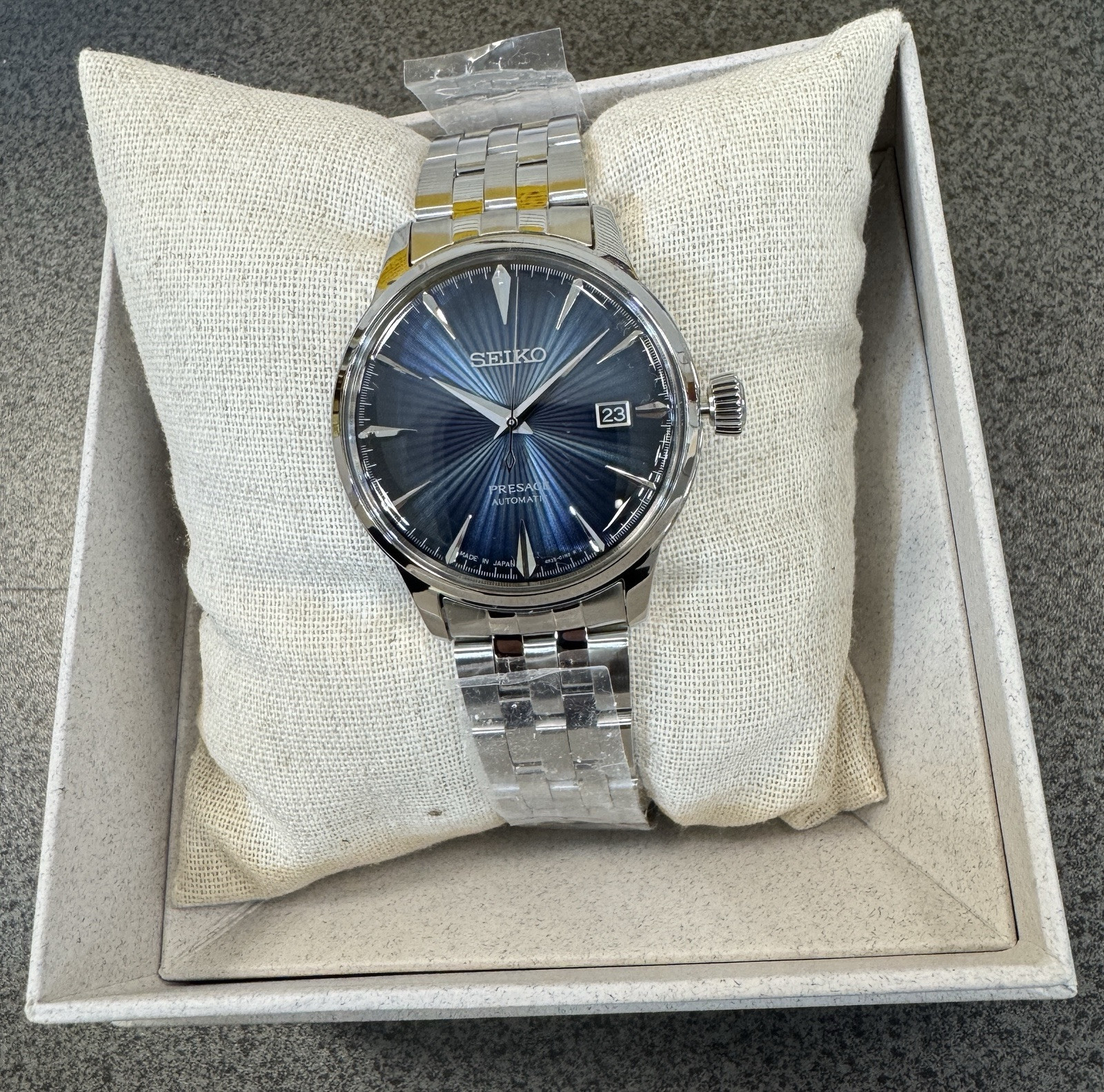 Seiko Presage Blue Men's Watch - SRPB41J1