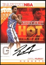 2016-17 Panini NBA International Hot Signature Rookies Jamal Murray 6 Auto