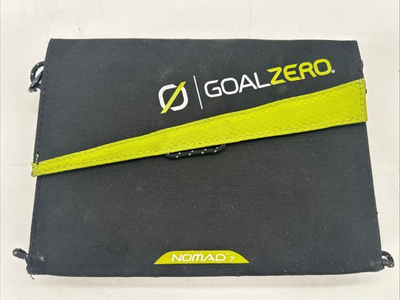 #ad #ad Goal Zero Nomad 7 Portable Solar Panel amp; USB Cigarette DC Adapter Fully Tested $38.67