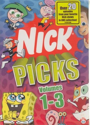 Nick Picks Collection Volumes 1-3 (DVD, 2007, 3-Disc Set) for sale