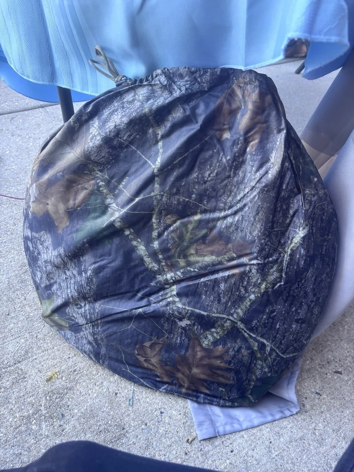 4-Panel Spring Steel Hunting Blind; 2 Person Ground Tent for Deer&Turkey Season - Image 4 of 4