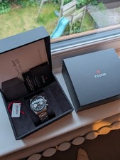 TUDOR Black Bay Chrono 79360N 41mm Auto Chronograph Black Dial 200m Box Dec 2022