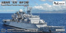 GOUZAO MDW-066 1/700 Corvetta classe floreale marina francese