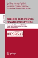 Modelling And Simulation For Autonomous Systems Jan Mazal