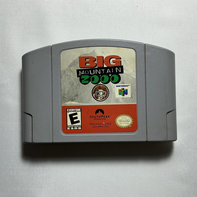 BTG Big Mountain 2000 (Nintendo 64, 2000) Cartridge Only  Authentic  Tested
