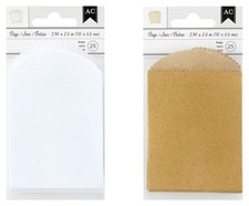 American Crafts Mini Bags 25/Pkg-Assorted - 6 Pack