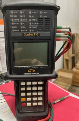 USED Sunrise Telecom SunSet T10 - UNTESTED