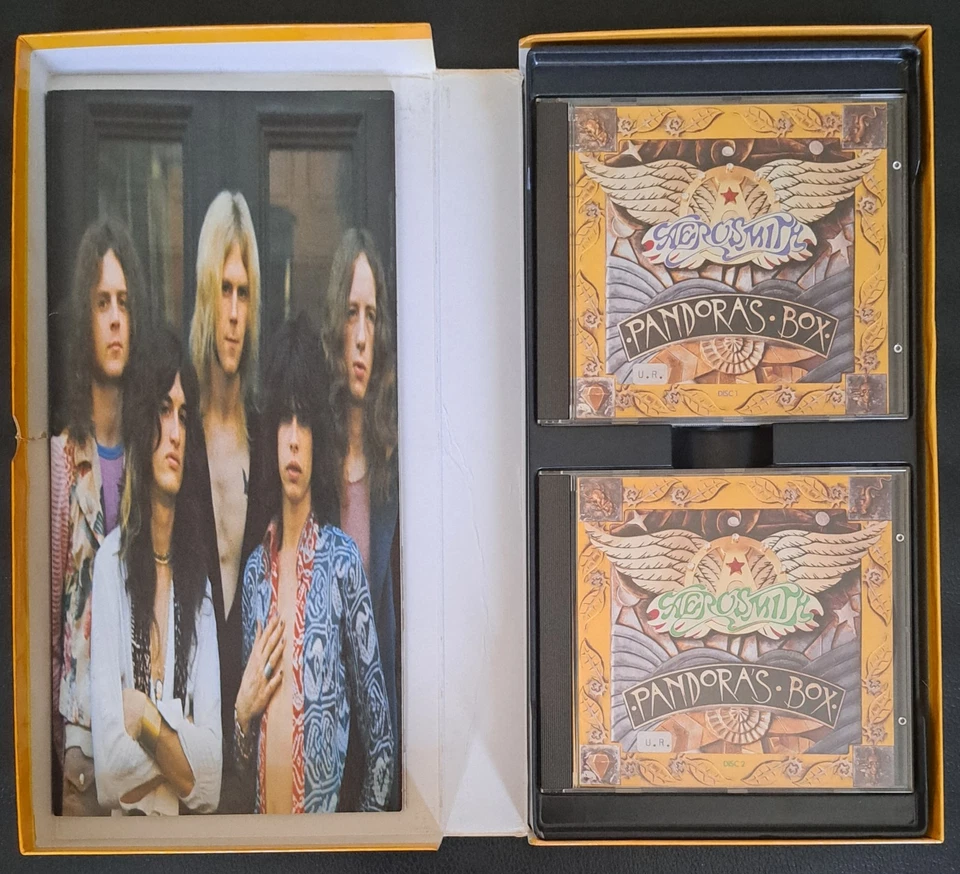 3-CD Box Aerosmith - Pandora´s Box von 1991 Limited Edition - Bild 3 von 4