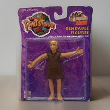 Vintage The Flintstones Movie Barney Bendable Figures Mattel 1993 NEW in box