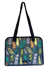 Thirty-One Get Creative Caddy NWOT - Falling Feathers Pattern - Craft Organizer