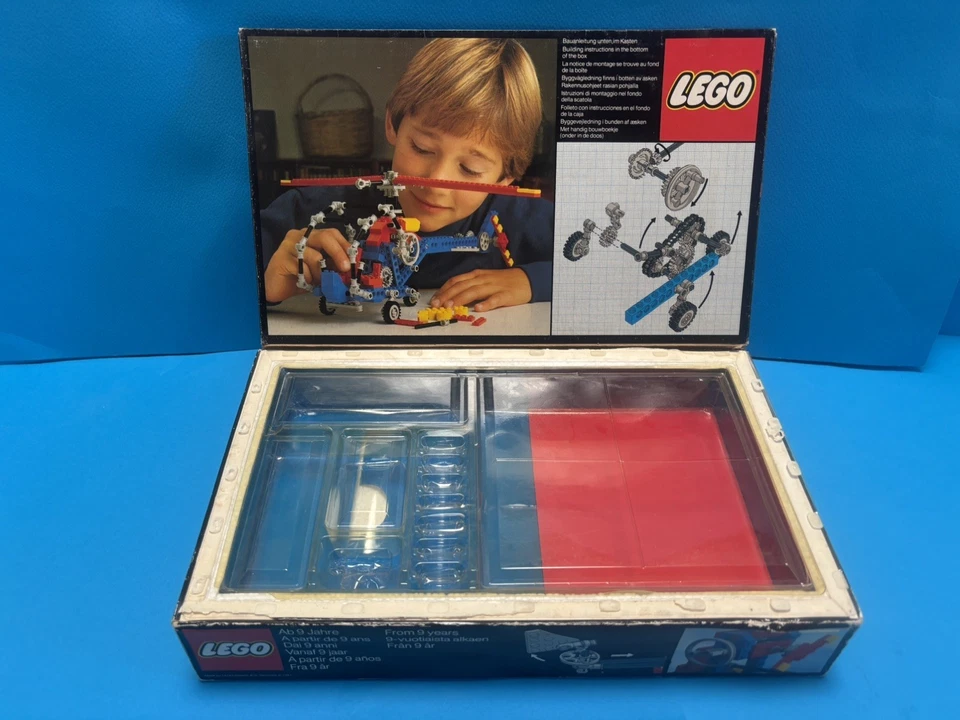 Lego 8844 Helicóptero Caja Vacía con Plástico Interior Trey Technic Vintage - Imagen 4 de 4
