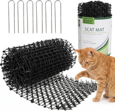 Cat Scat Mat with Spikes 8 ft. Cat Deterrent Strips for Garden, Yard Furni